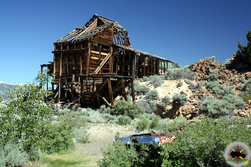 Chemung Mine as seen from the Masonic Road, Bridgeport, CA