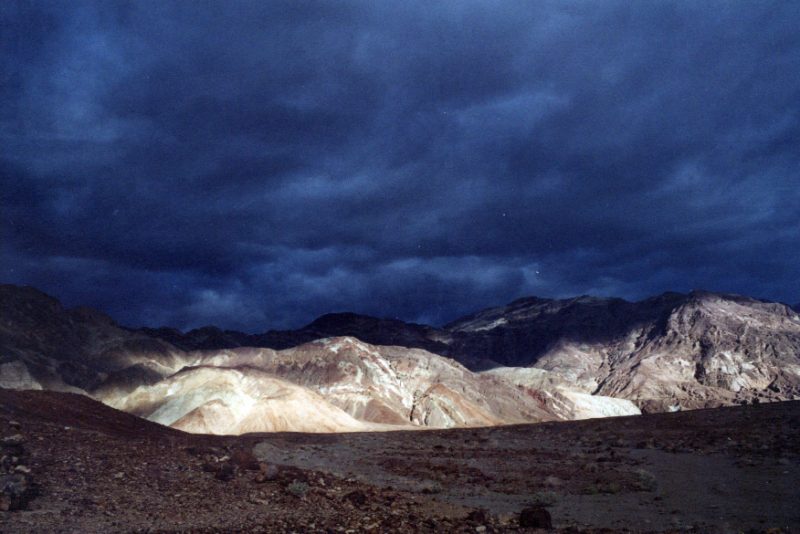 Thunderstorm in Death Valley National Park