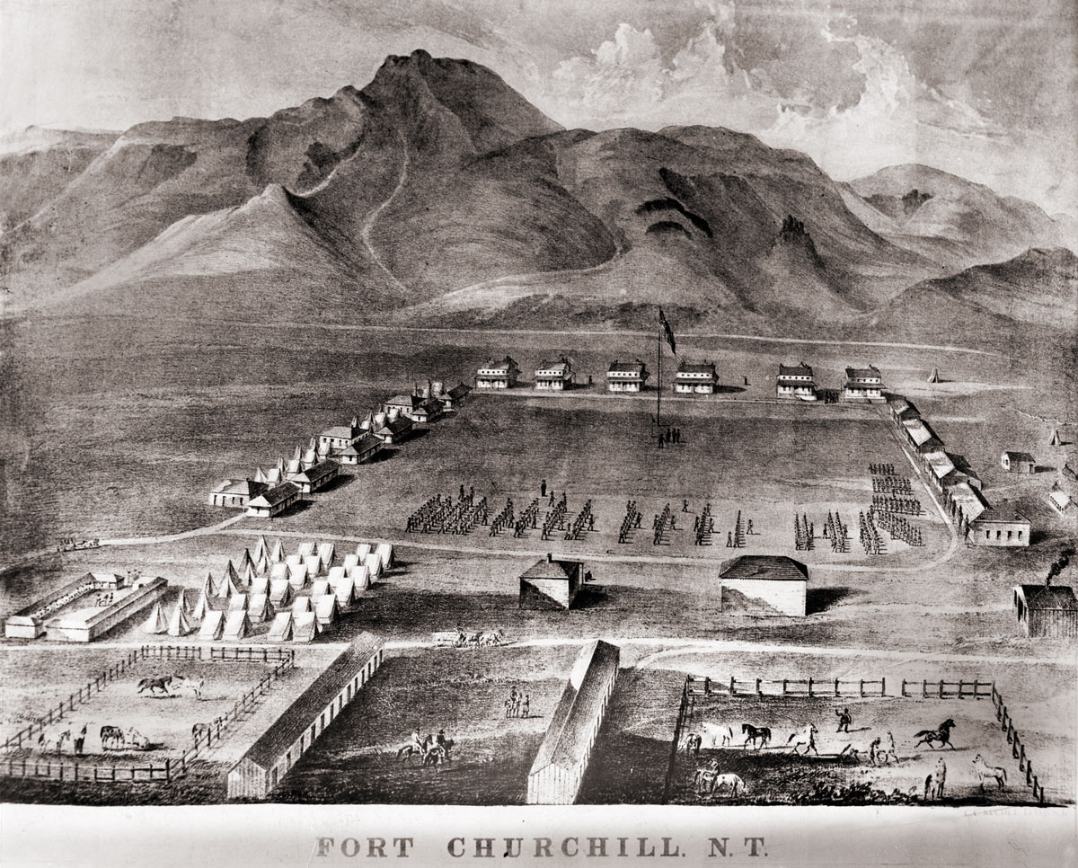 Fort Churchill Lyon County Nevada Destination4x4